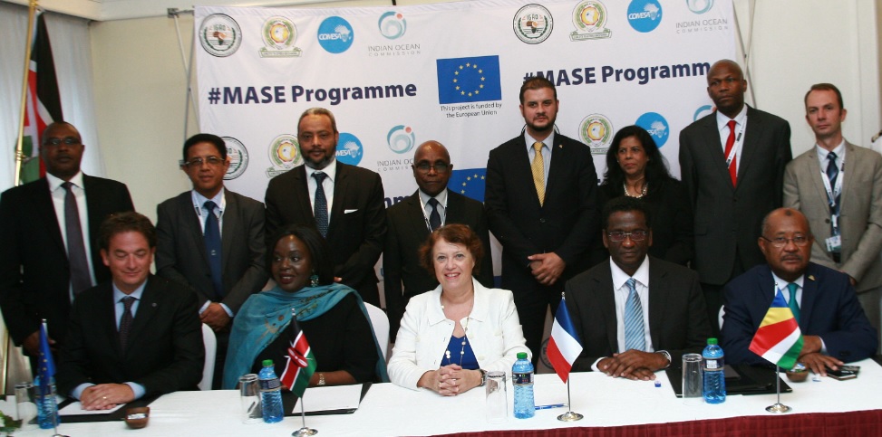 image Conférence sur l’économie bleue durable / La France et le Kenya signent deux accords régionaux de sécurité maritime